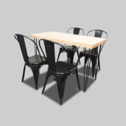 Hairpin-Rectangular-Black-Dining-Table-with-Black-Pauchard-Chairs-e1643883189206