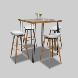 Hairpin-Square-High-Table-with-Scandinavian-Barstools