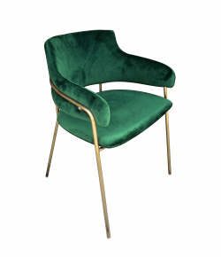 Eleganza Velvet Chair – Green