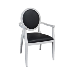 Black Dior Dining Armchair