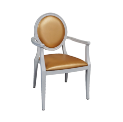 Gold Dior Dining Armchair