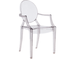 Dauphin Ghost Acrylic Armchair