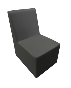 Chameleon Single Sofa – Black