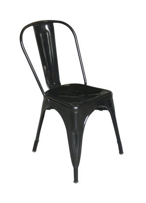 Pauchard Metal Chair – Black