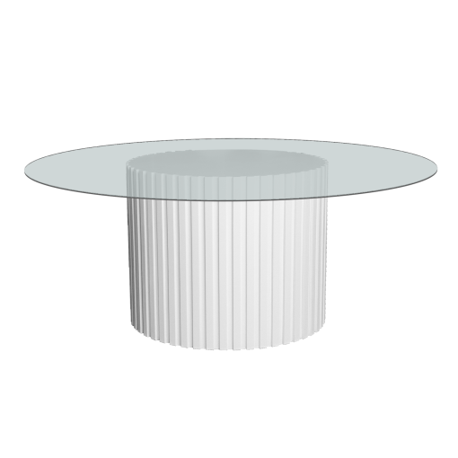 Tuscany Sphere Glass Dining Table