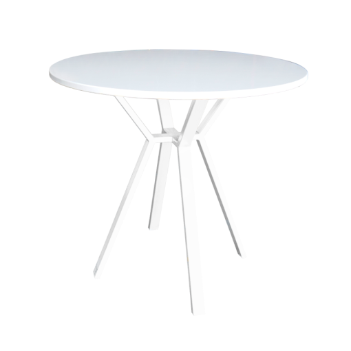 Aster Bistro Table, White