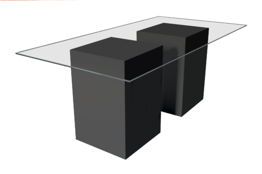 Le Minou Midnight Regal Dining Table