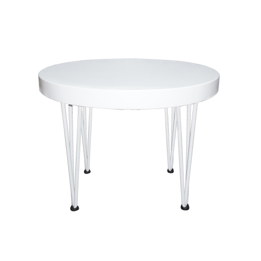 Hairpin Pearl White Coffee Table