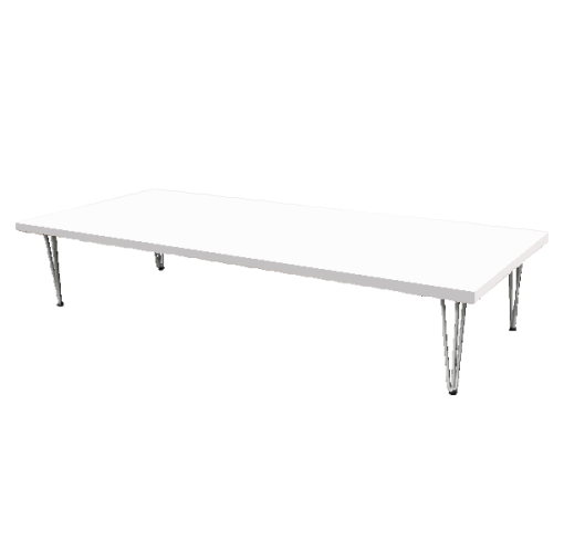 Hairpin Grand White Coffee Table