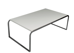 Kensington Rectangular Wood and Metal Center Table