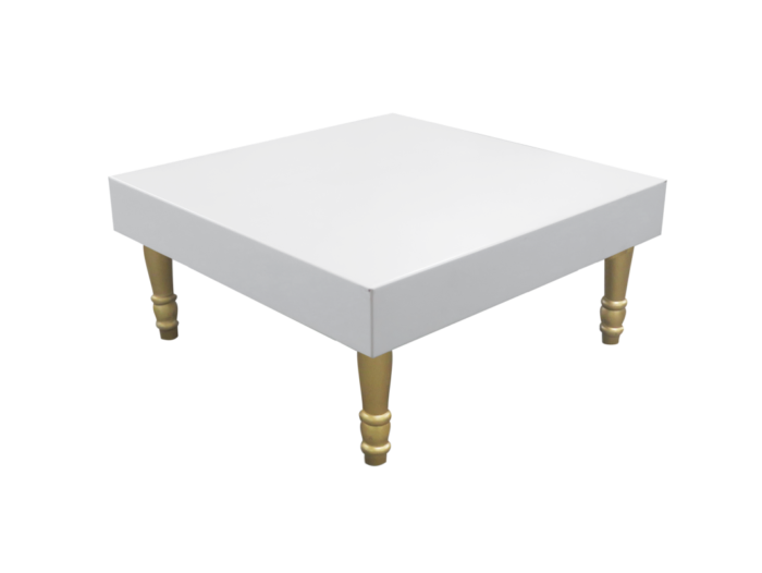 Avalon Gold Square Coffee Table