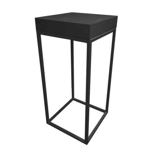 Menorca Black High Table