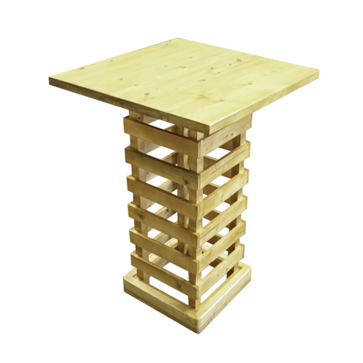 Braxton Square Pallet High Table