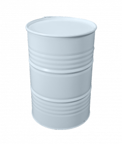 Collins Drum Cocktail Table – White