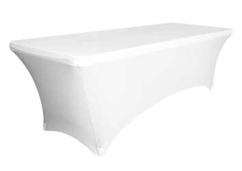 Stratford Trestle Table Stretch Cover – White