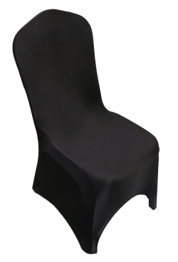Stewart Banquet Chair Stretch Cover – Black