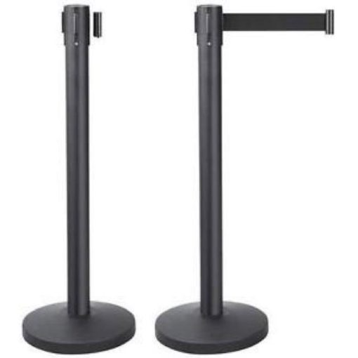 Retractable Pole – Black
