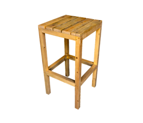Brant Wooden Bar Stool